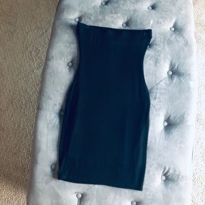 Black Mini Tube Dress
